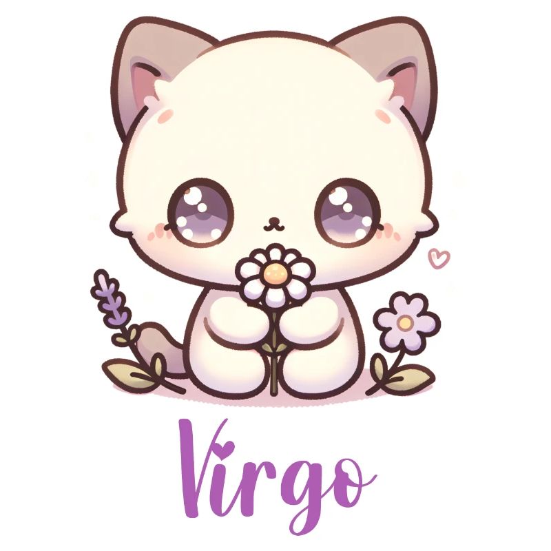 Süße Virgo Sternzeichen Astrologie Geschenk