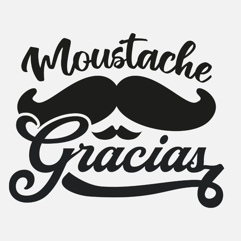 Schnurrbart Gracias Humor