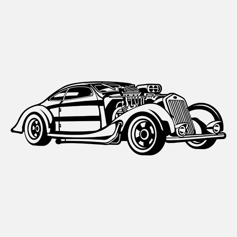 Hot Rod / Roue Rod 05_schwarz