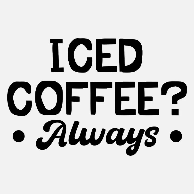 Eiskaffee? Immer