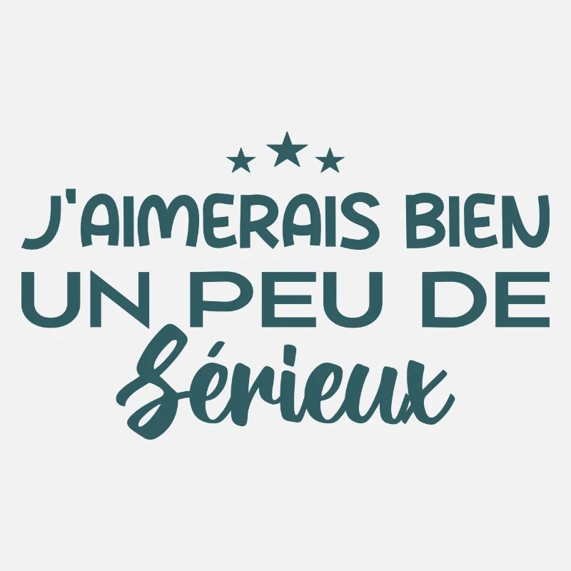 j'aimerais bien un peu de sérieux