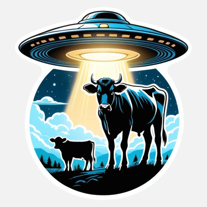 Enlèvement de vaches par OVNI Mutilations de bovins