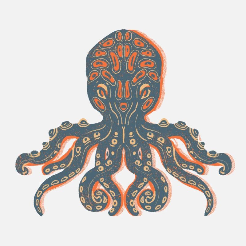 Retro Octopus
