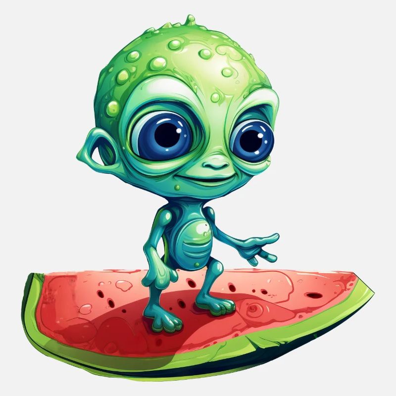 L’extraterrestre vert rencontre la pastèque : rencontres exotiques