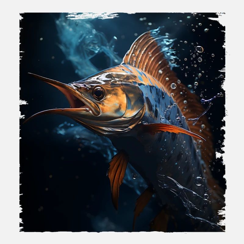 Marlin under Water
