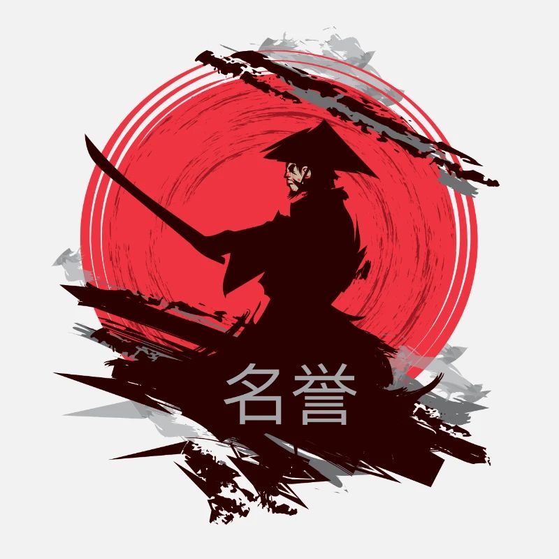 Ehre, japanischer Samurai
