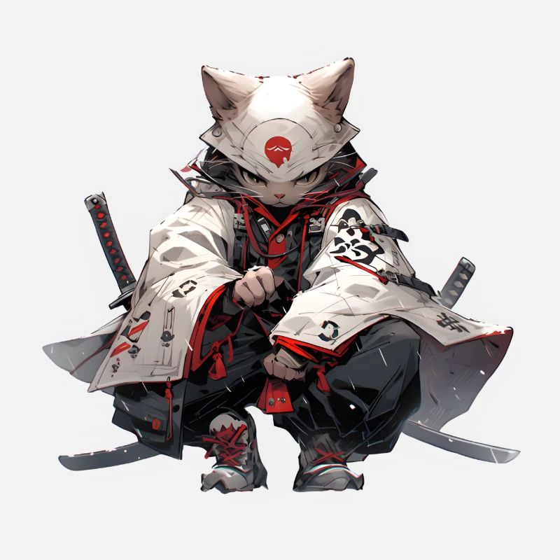 Samurai cat