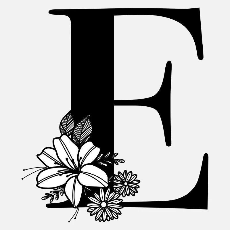 Letter E