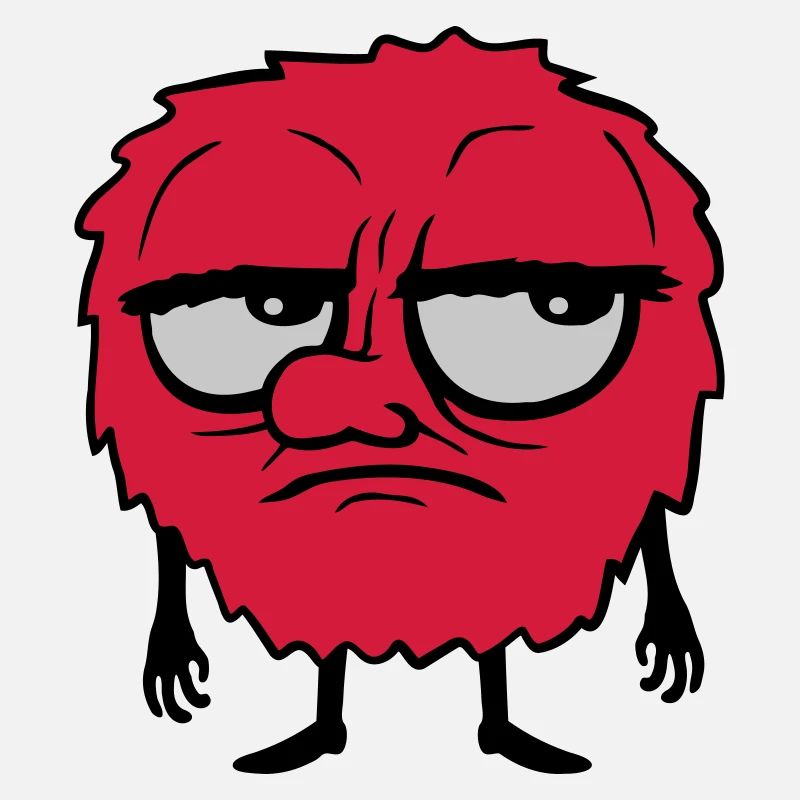 Monster Eyes Roll Cartoon