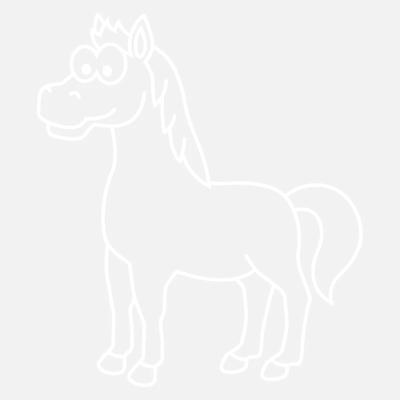 Pferd Comic Tier
