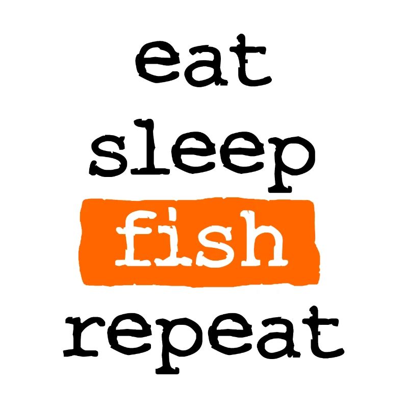 manger dormir poisson répéter