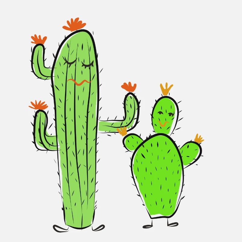 Deux cactus