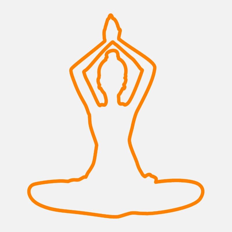 4 Yoga Padmasana oder Lotusblüte | 6. Flamme GoldRubin