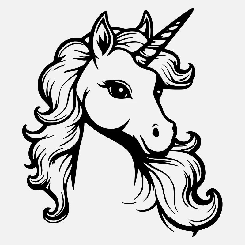 niedliches kleines Einhorn
