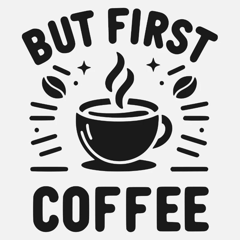Aber der erste Kaffee