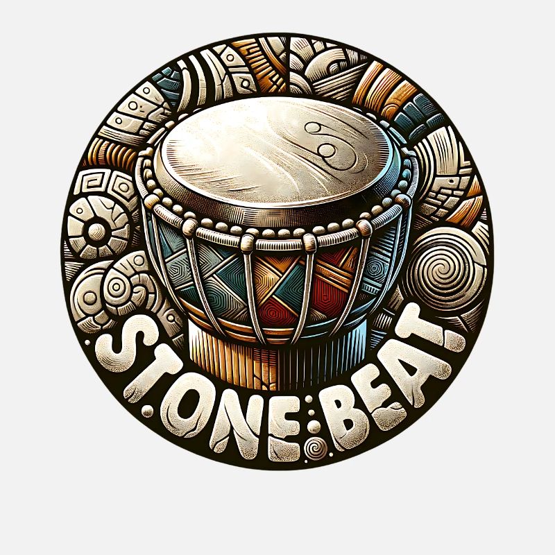 Stone Beat Trommel Ethno Musikdesign