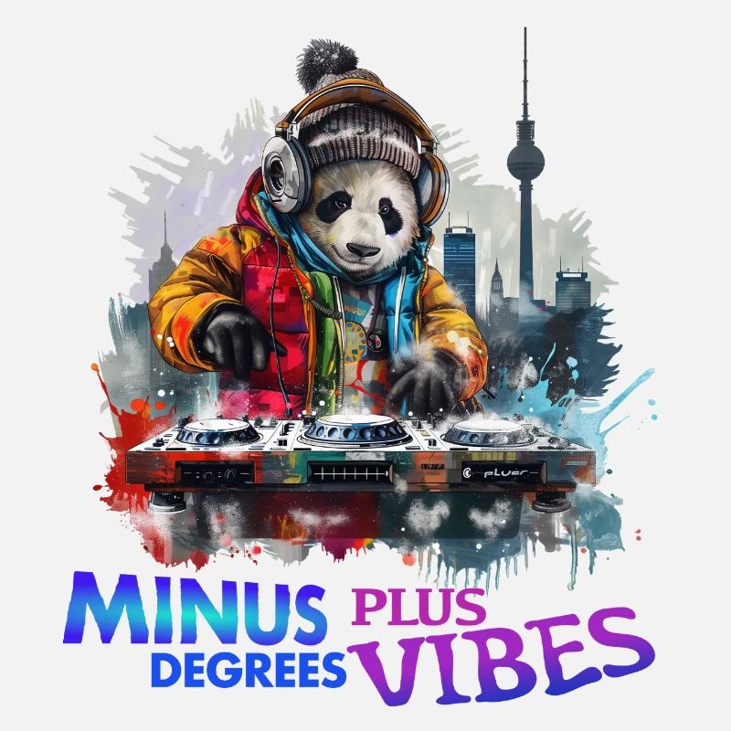 Degrés négatifs, vibrations positives – Cadeau d’ours cool de Berlin