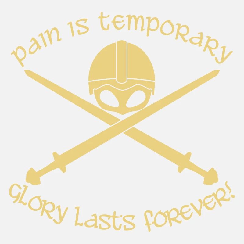pain is temporary - glory lasts forever