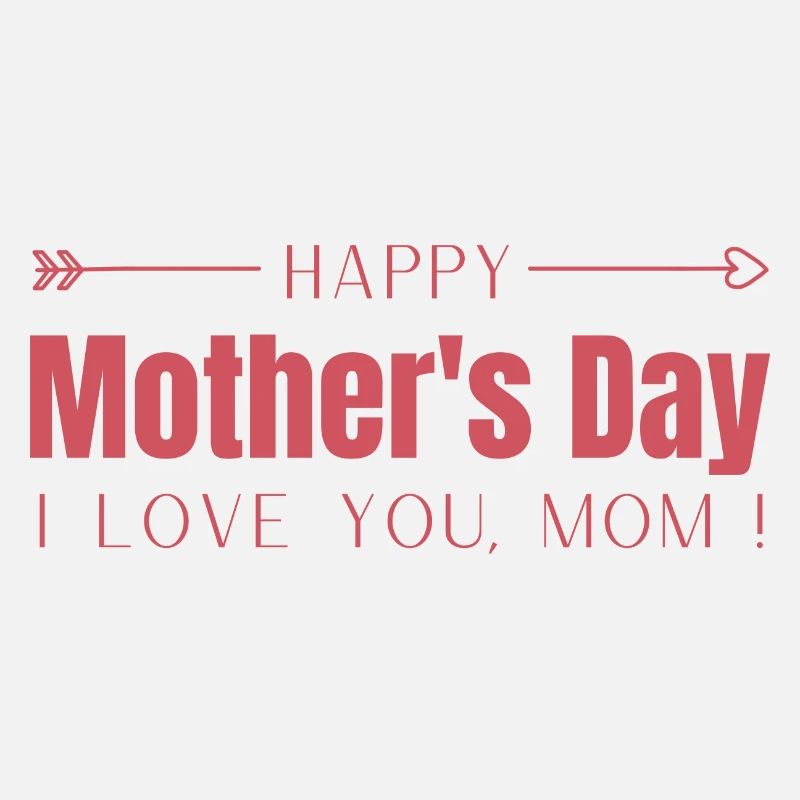 Alles Gute zum Muttertag - Ich liebe dich, Mama