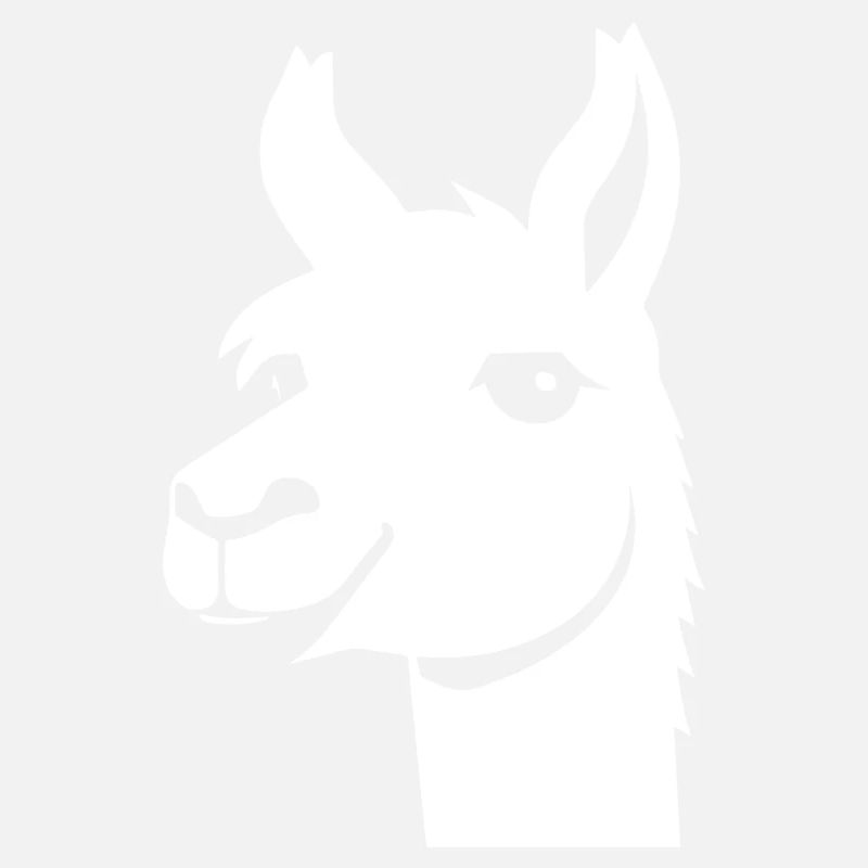 Funny Llama Silhouette Cheeky Fun Llamas