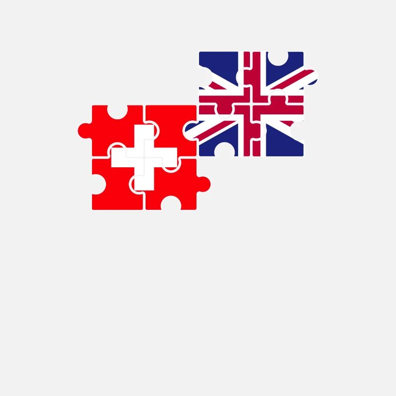 Switzerland UK Flagge Britisch Schweizer