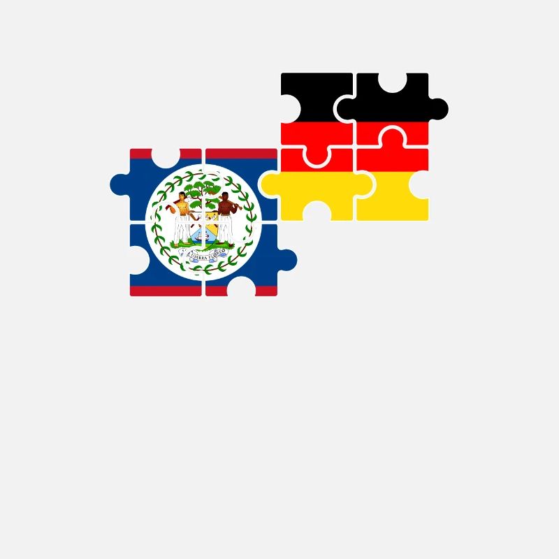Belize Allemagne Drapeau Belizer