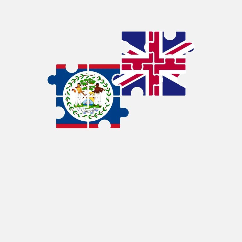 Belize Royaume-Uni Drapeau britannique du Belize