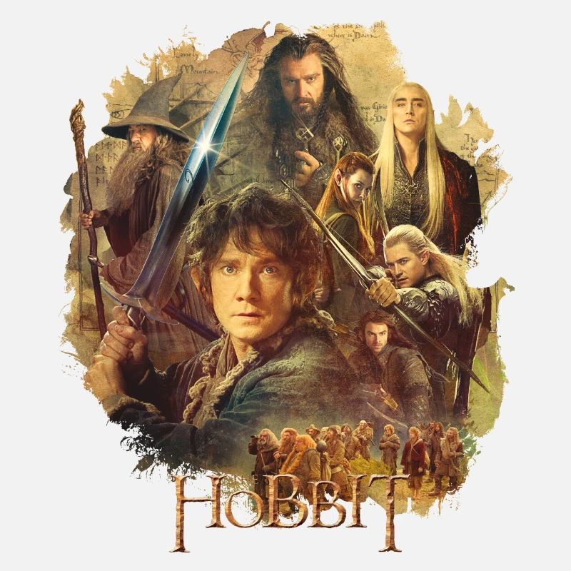 The Hobbit Characters Around Bilbo Baggins
