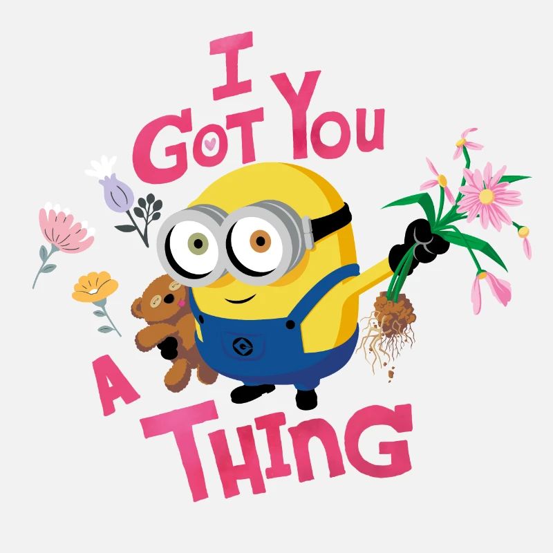 Minions Bob Mit Blumen I Got You A Thing