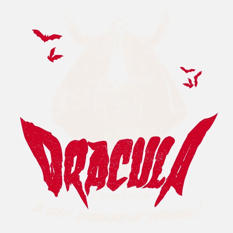 Universal Monsters Dracula L'écriture Rouge