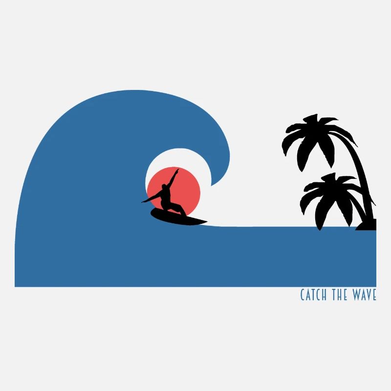 ATTRAPEZ LE SURFEUR DE VAGUES