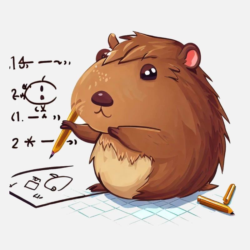 mathematician Capybara
