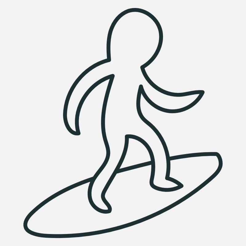 lil surfing guy