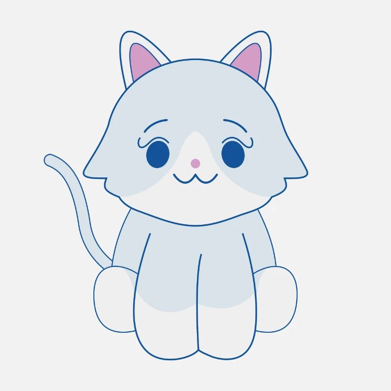 Chat blanc