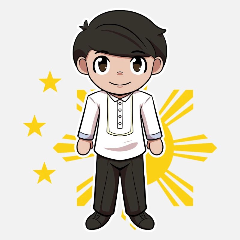 Philippines Filipino Flag Pride I Gift