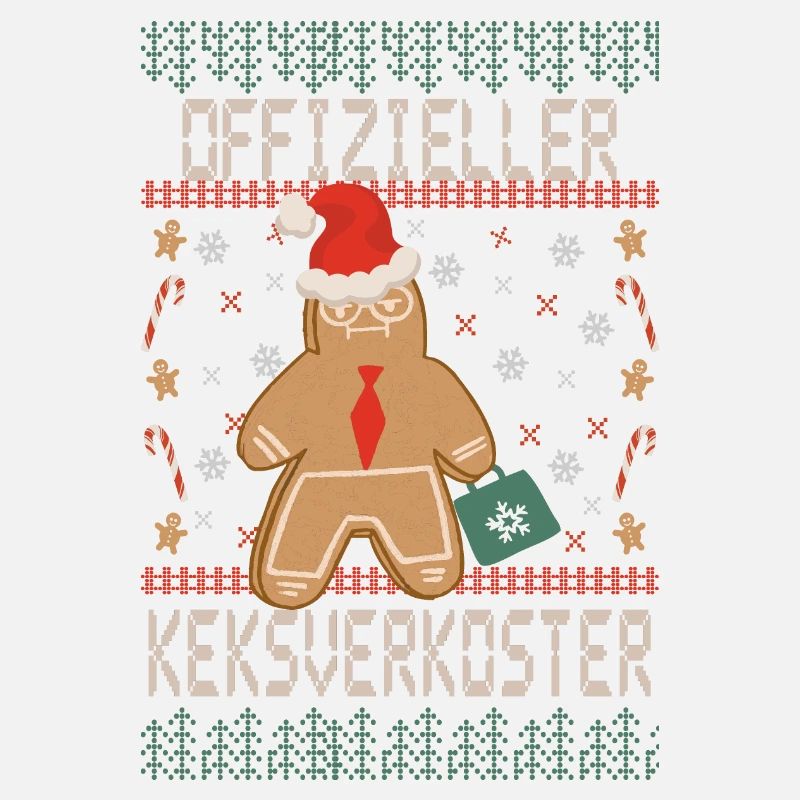 Lustiger Lebkuchenmann Weihnachten Pullover