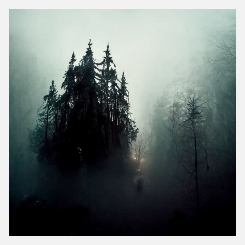 Dunkler Wald