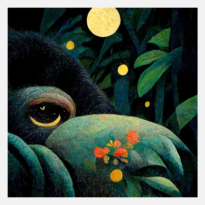 Toucan au clair de lune