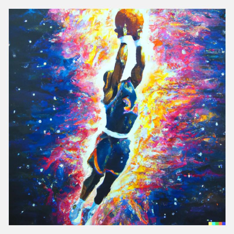 Basketball Player Dunk