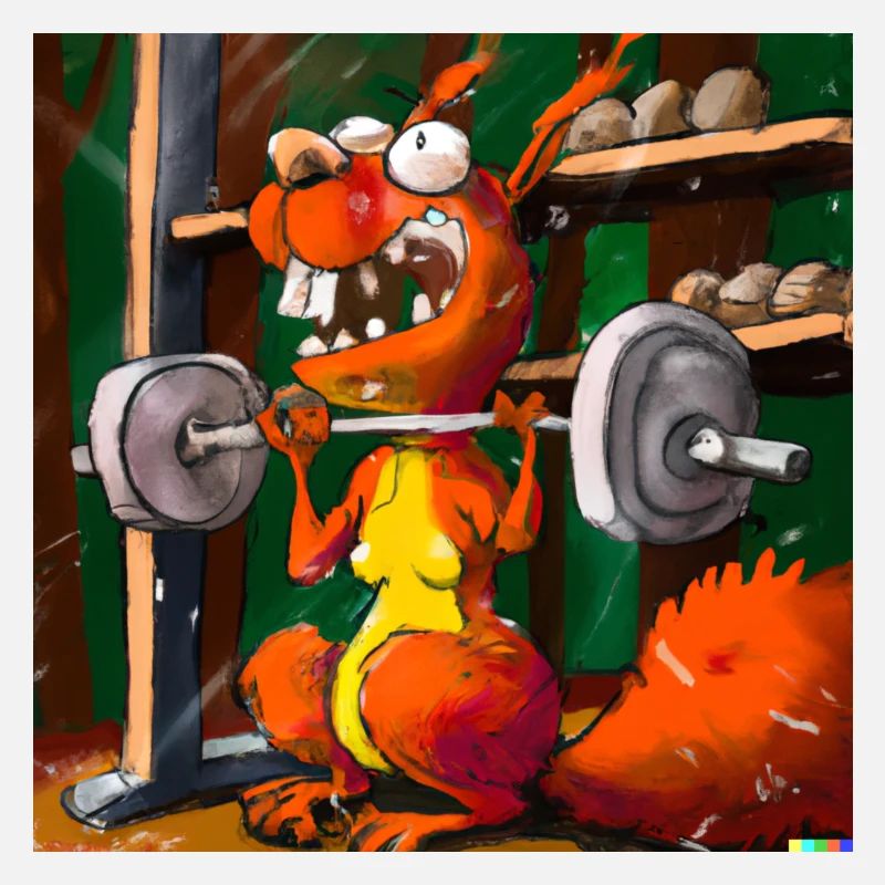 SQRRLD - Squirrel's Bench Press Accident 04