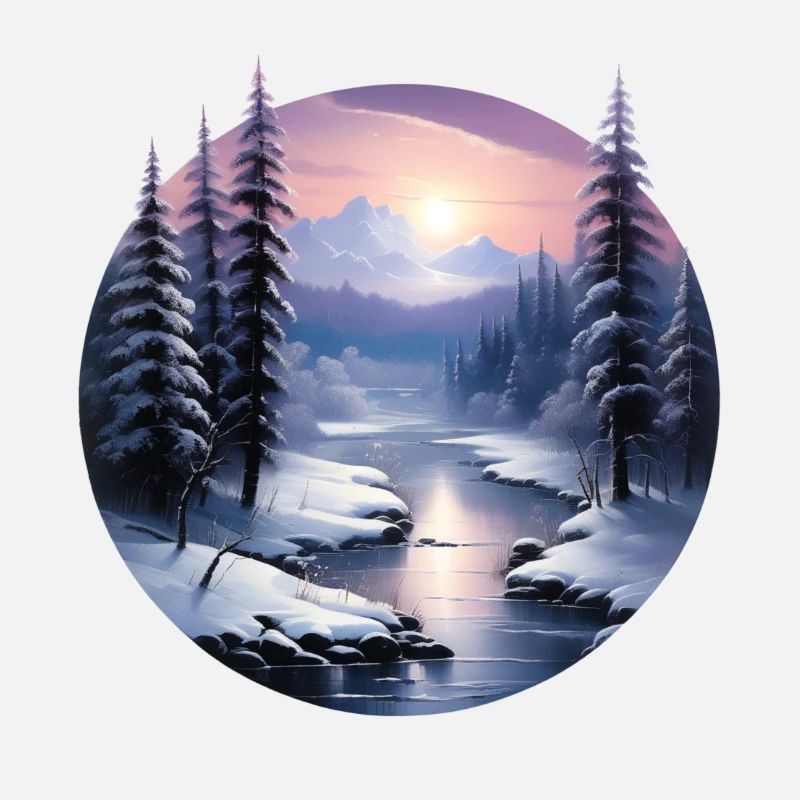Winter Magic Landscape