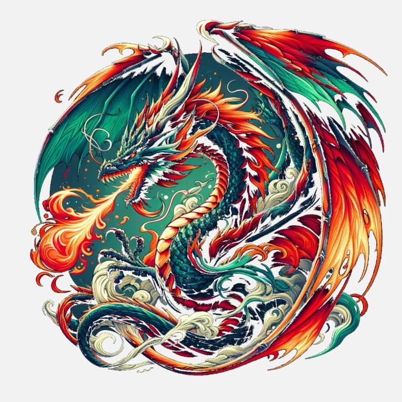 Spirale de dragon infernal