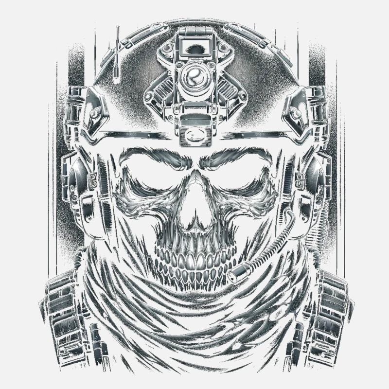 Crâne tactique Commando