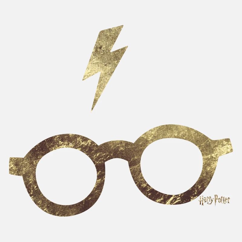Harry Potter Brille und Narbe