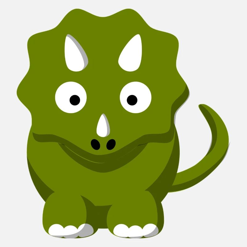 Dinosaurier Comic Triceratops