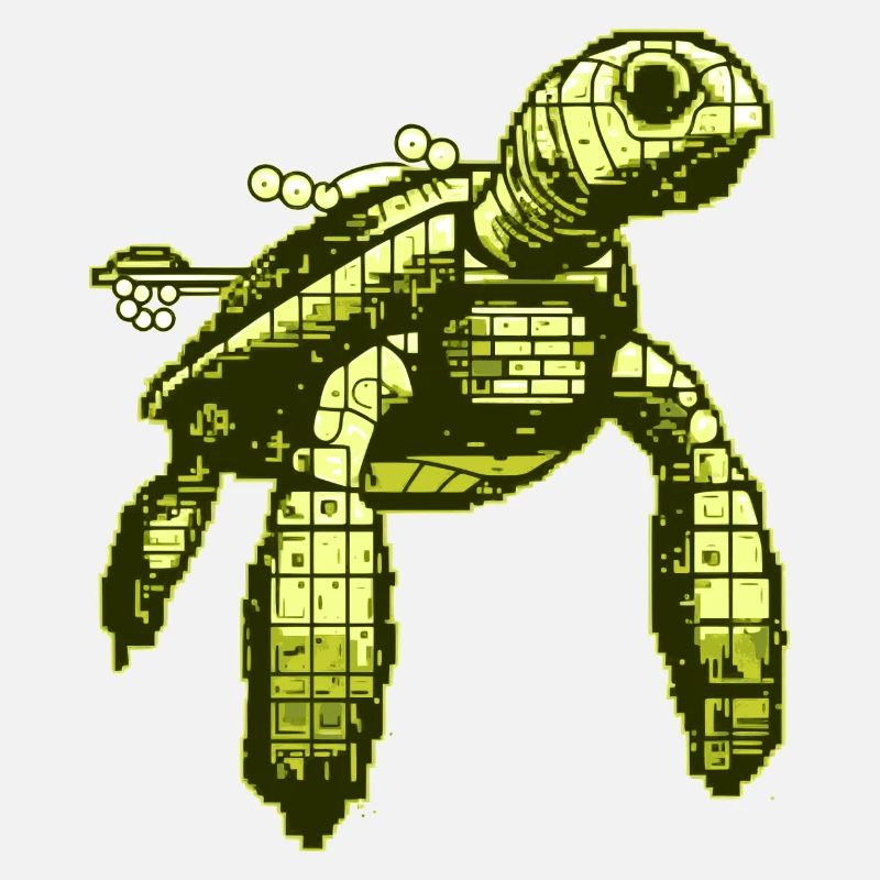 Jeu vidéo 8 Bit Turtle
