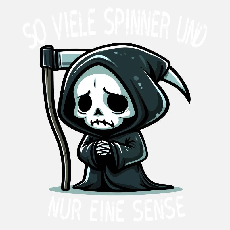 So viele Spinner und nur eine Sense Sarkasmus Tee