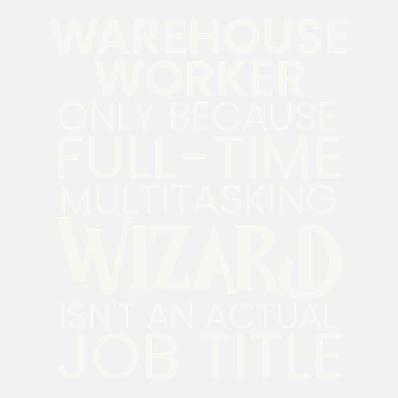 Warehouse Worker multitasking Wizard