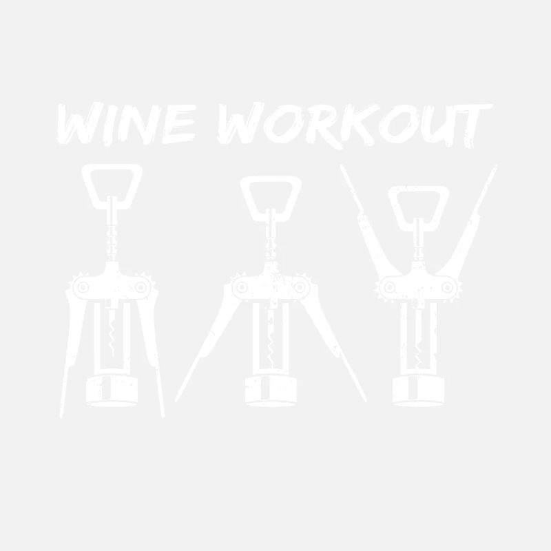 Funny Wine Workout Wine Opener