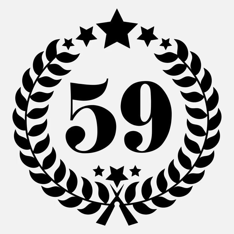 59. Geburtstags Kranz - Anniversary Wreath